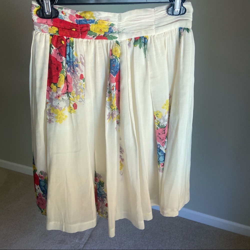 Twinkle by Wenlan Anthropologie Floral Skirt - Picture 4 of 5
